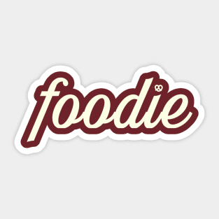 Foodie Sticker